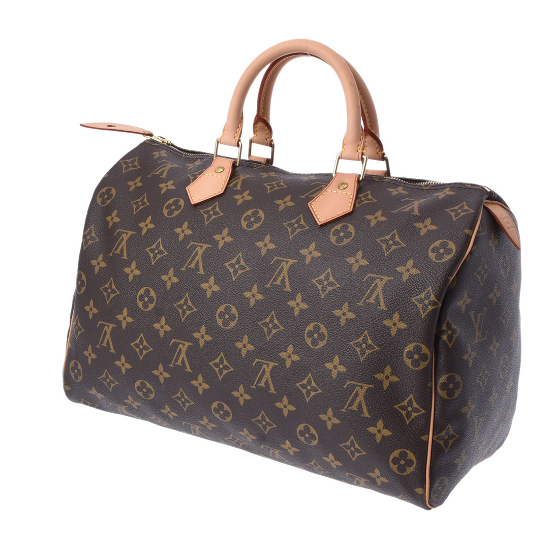 LOUIS VUITTON(ルイヴィトン)のルイヴィトン モノグラム スピーディ 35 ハンドバッグ ブラウン レディースのバッグ(ハンドバッグ)の商品写真