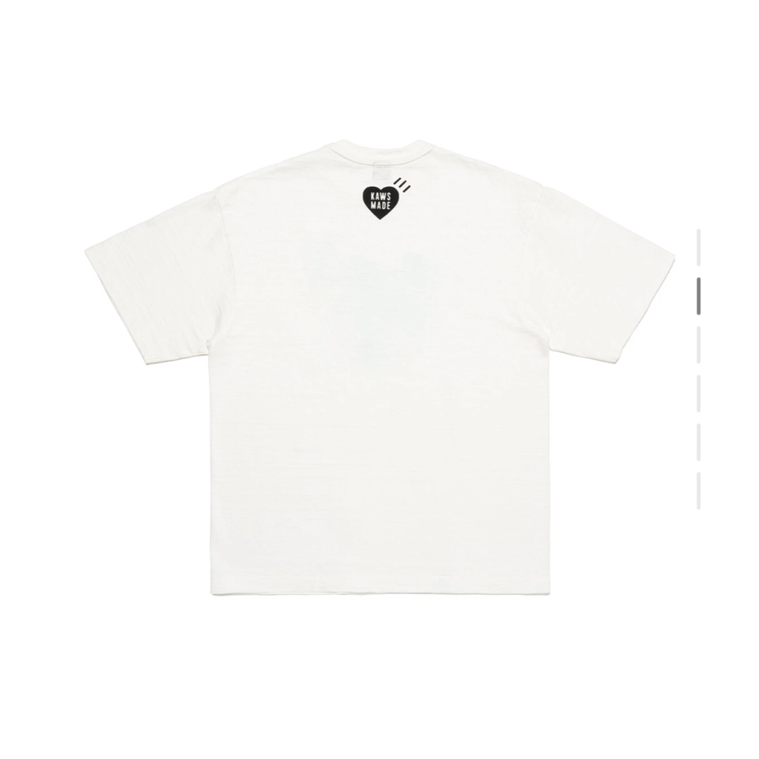 HUMAN MADE(ヒューマンメイド)のHUMANMADE KAWS Tシャツ ホワイト XL メンズのトップス(Tシャツ/カットソー(半袖/袖なし))の商品写真