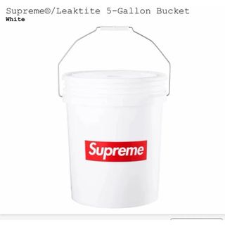 Supreme - シュプリーム リークタイト 5ガロン バケット  ホワイト バケツ