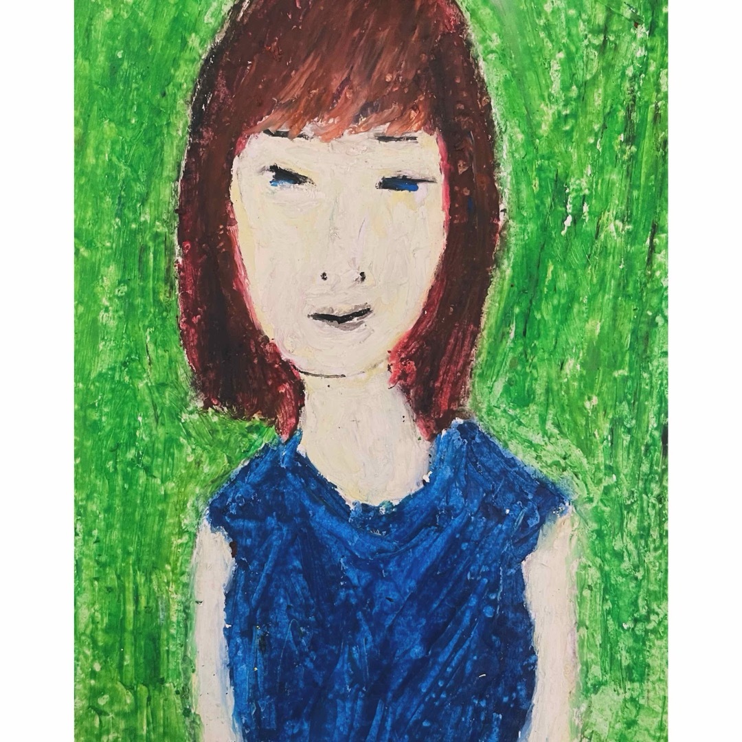 絵描きhiro C「花粉症」 エンタメ/ホビーの美術品/アンティーク(絵画/タペストリー)の商品写真