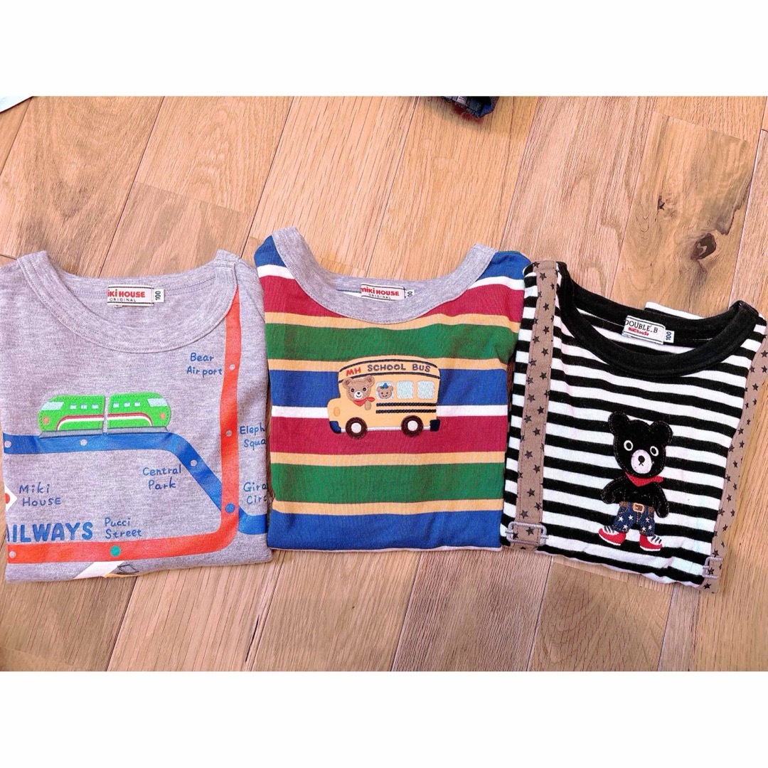 DOUBLE.B(ダブルビー)の⭐︎うさこさん⭐︎専用 キッズ/ベビー/マタニティのキッズ服男の子用(90cm~)(Tシャツ/カットソー)の商品写真