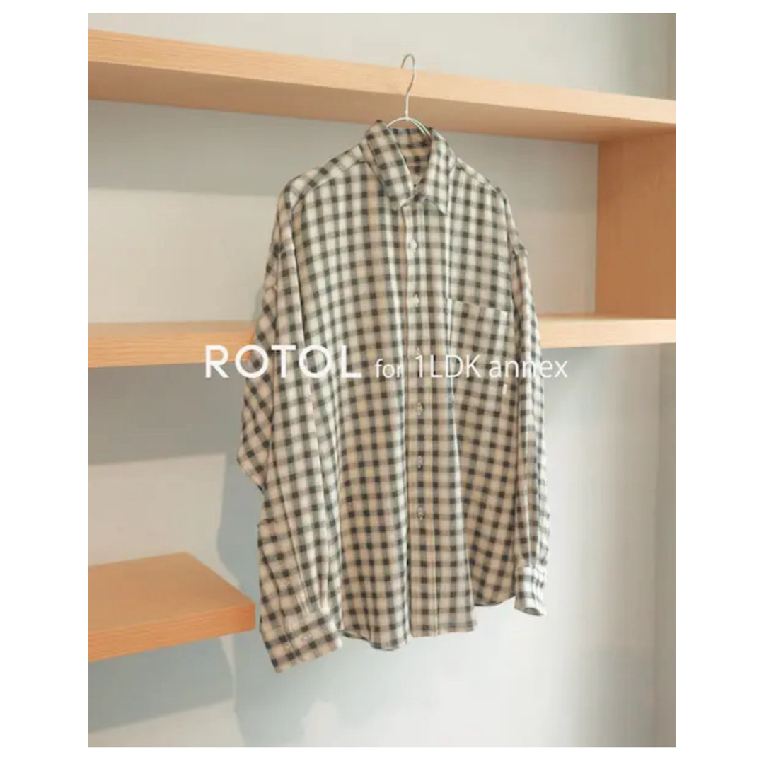 1LDK SELECT(ワンエルディーケーセレクト)のROTOL for 1LDK annex BASIC SHIRTS サイズ3 メンズのトップス(シャツ)の商品写真