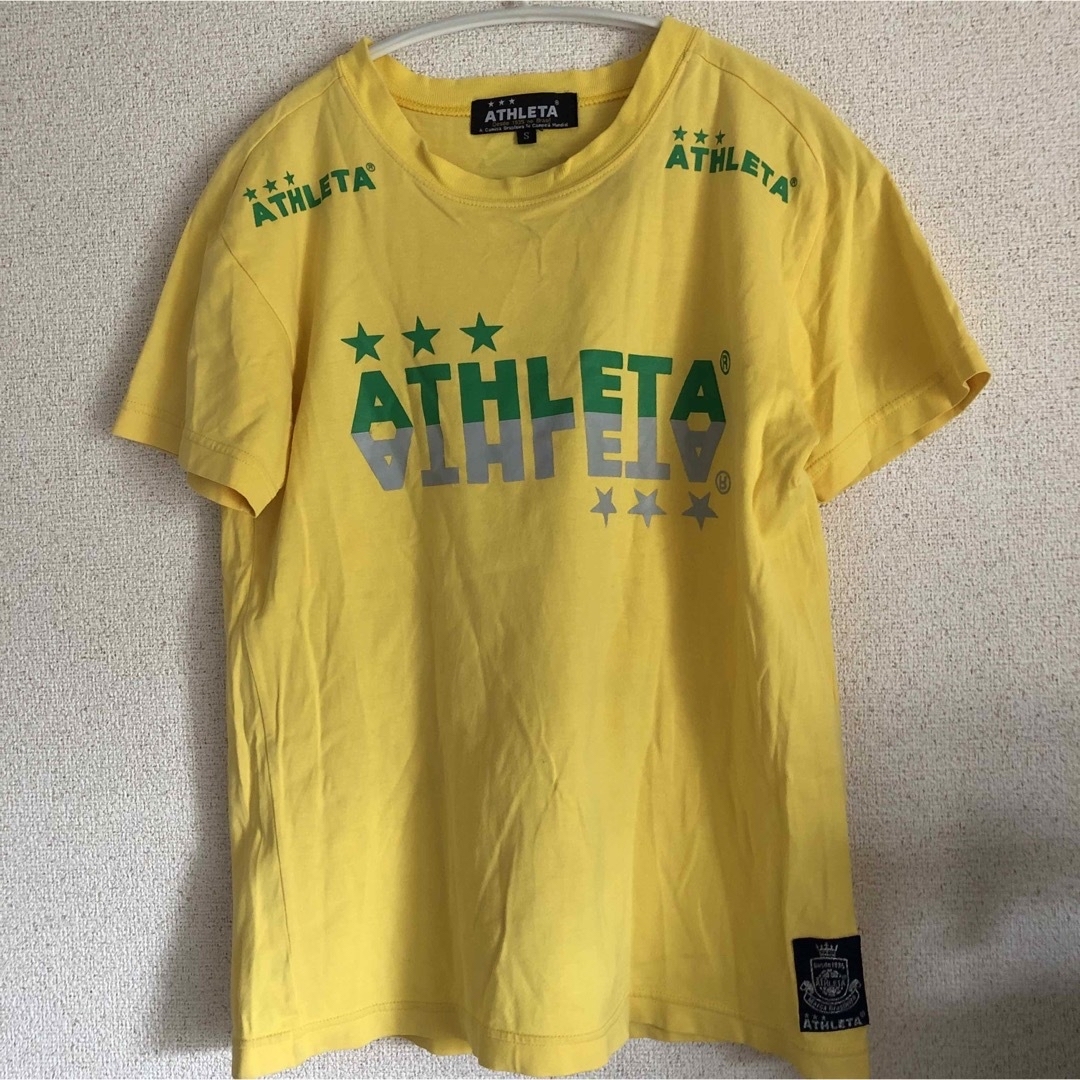 ATHLETA(アスレタ)のアスレタ  Tシャツ　黄色 スポーツ/アウトドアのサッカー/フットサル(その他)の商品写真