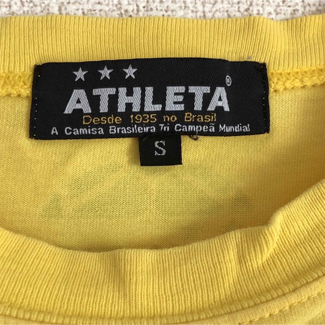 ATHLETA(アスレタ)のアスレタ  Tシャツ　黄色 スポーツ/アウトドアのサッカー/フットサル(その他)の商品写真