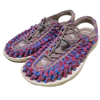 KEEN UNEEK キーン　ユニーク　ヒールストラップサンダル　あみ編み　25