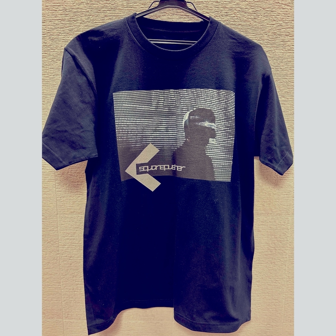 スクエアープッシャー　Ufabulum  Lサイズ　ネイビー メンズのトップス(Tシャツ/カットソー(半袖/袖なし))の商品写真
