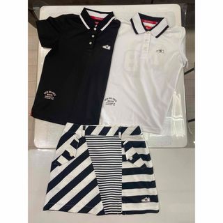 ニューバランスゴルフ(new balance golf)のMUSE様専用　ニューバランスゴルフ　レディース　ポロ2着&スカート(ウエア)