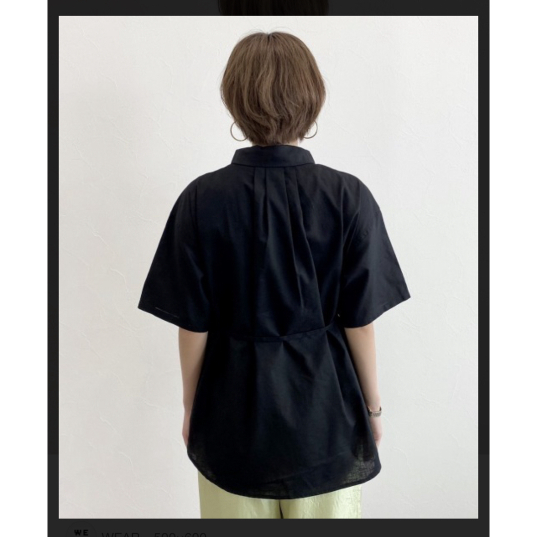 PAGEBOY(ページボーイ)の新品　PAGEBOY リネンライトシャツ レディースのトップス(シャツ/ブラウス(半袖/袖なし))の商品写真