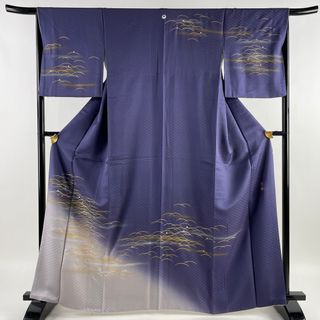 訪問着 身丈165cm 裄丈66cm 正絹 美品 逸品 【中古】(着物)