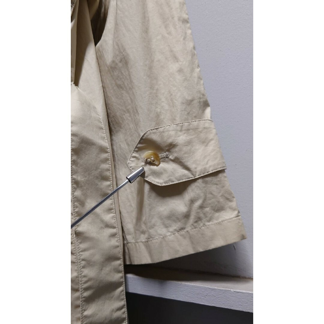 BURBERRY(バーバリー)の90’s Burberrys 白タグ アクリルコーティング トレンチ コート レディースのジャケット/アウター(トレンチコート)の商品写真
