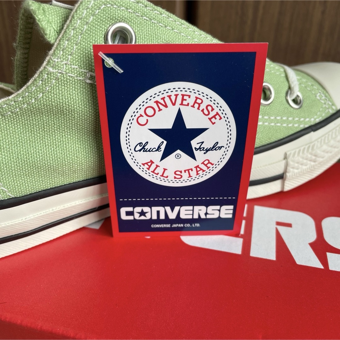 ALL STAR（CONVERSE）(オールスター)のCONVERSE ALLSTAR WASHOUT オールスター セージグリーン レディースの靴/シューズ(スニーカー)の商品写真