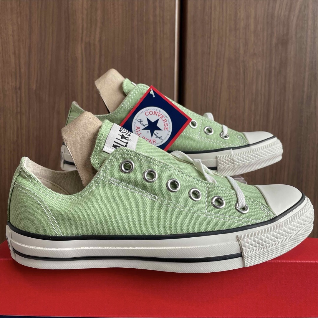 ALL STAR（CONVERSE）(オールスター)のCONVERSE ALLSTAR WASHOUT オールスター セージグリーン レディースの靴/シューズ(スニーカー)の商品写真