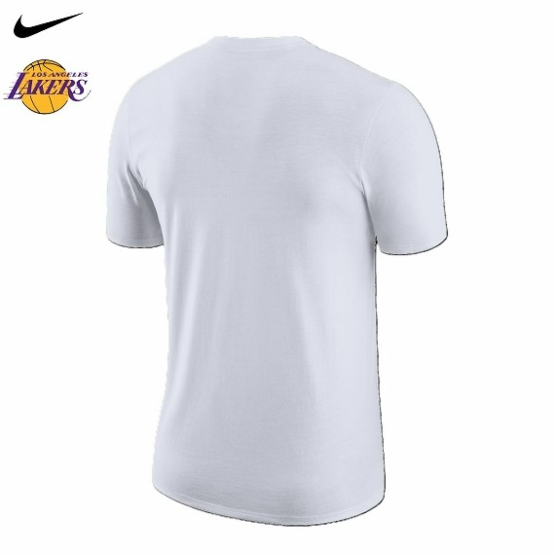 NIKE(ナイキ)の★送料無料★UK直輸入★ジョーダン★レイカーズ Max90 Tシャツ★白/L★ スポーツ/アウトドアのスポーツ/アウトドア その他(バスケットボール)の商品写真