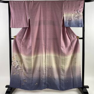 付下げ 身丈162cm 裄丈66.5cm 正絹 美品 名品 【中古】(着物)