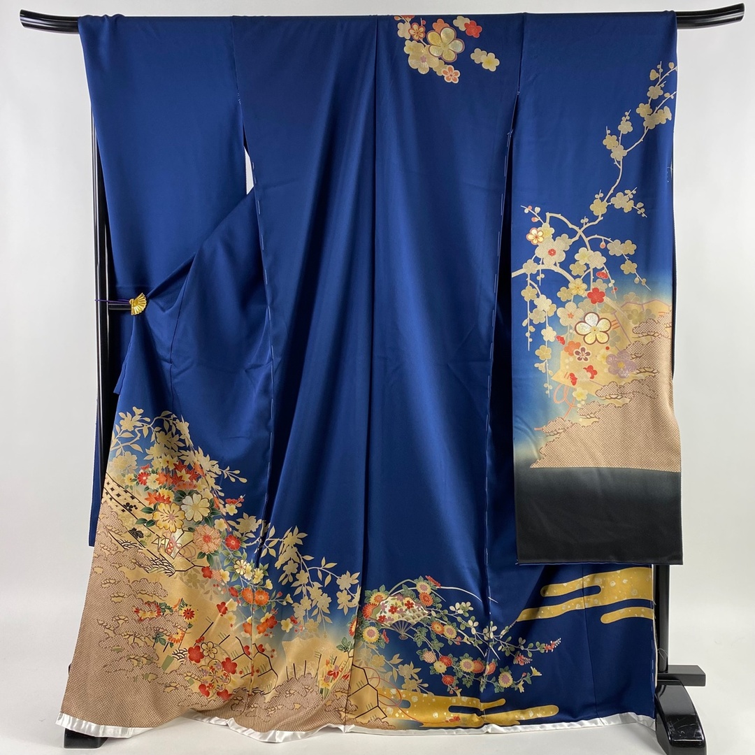 振袖 身丈176cm 裄丈70.5cm 正絹 名品 【中古】 レディースの水着/浴衣(着物)の商品写真