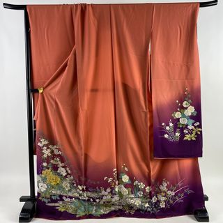 振袖 身丈177.5cm 裄丈68.5cm 正絹 美品 名品 【中古】(着物)