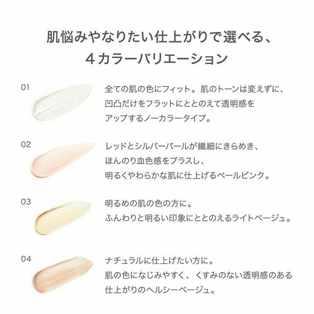 RMK(アールエムケー)のRMK スムースフィット ポアレスベース 02 コスメ/美容のベースメイク/化粧品(化粧下地)の商品写真