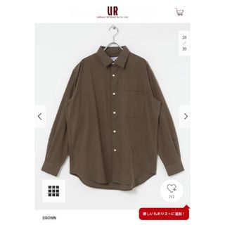 アーバンリサーチ(URBAN RESEARCH)の『UR TECH』レギュラーカラーシャツ(シャツ)