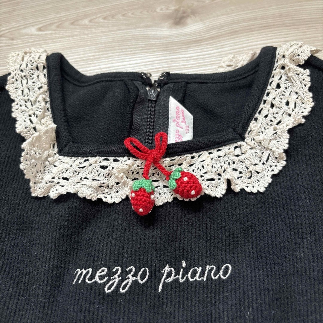 mezzo piano(メゾピアノ)のメゾピアノ ワンピース130 ナルミヤ キッズ/ベビー/マタニティのキッズ服女の子用(90cm~)(ワンピース)の商品写真