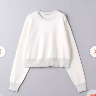 ユナイテッドアローズ(UNITED ARROWS)のユナイテッドアローズ　ニット　春　白(ニット/セーター)