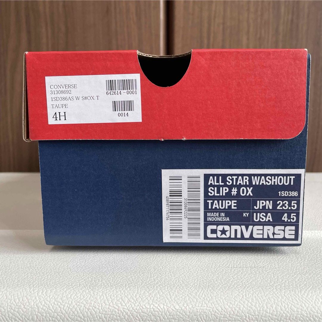 ALL STAR（CONVERSE）(オールスター)のCONVERSE ALLSTAR WASHOUT オールスター トープ 23.5 レディースの靴/シューズ(スニーカー)の商品写真