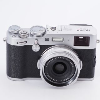 フジフイルム(富士フイルム)のFUJIFILM 富士フイルム コンパクトデジタルカメラ X100F シルバー X100F-S 別売フィルター付き #9630(コンパクトデジタルカメラ)