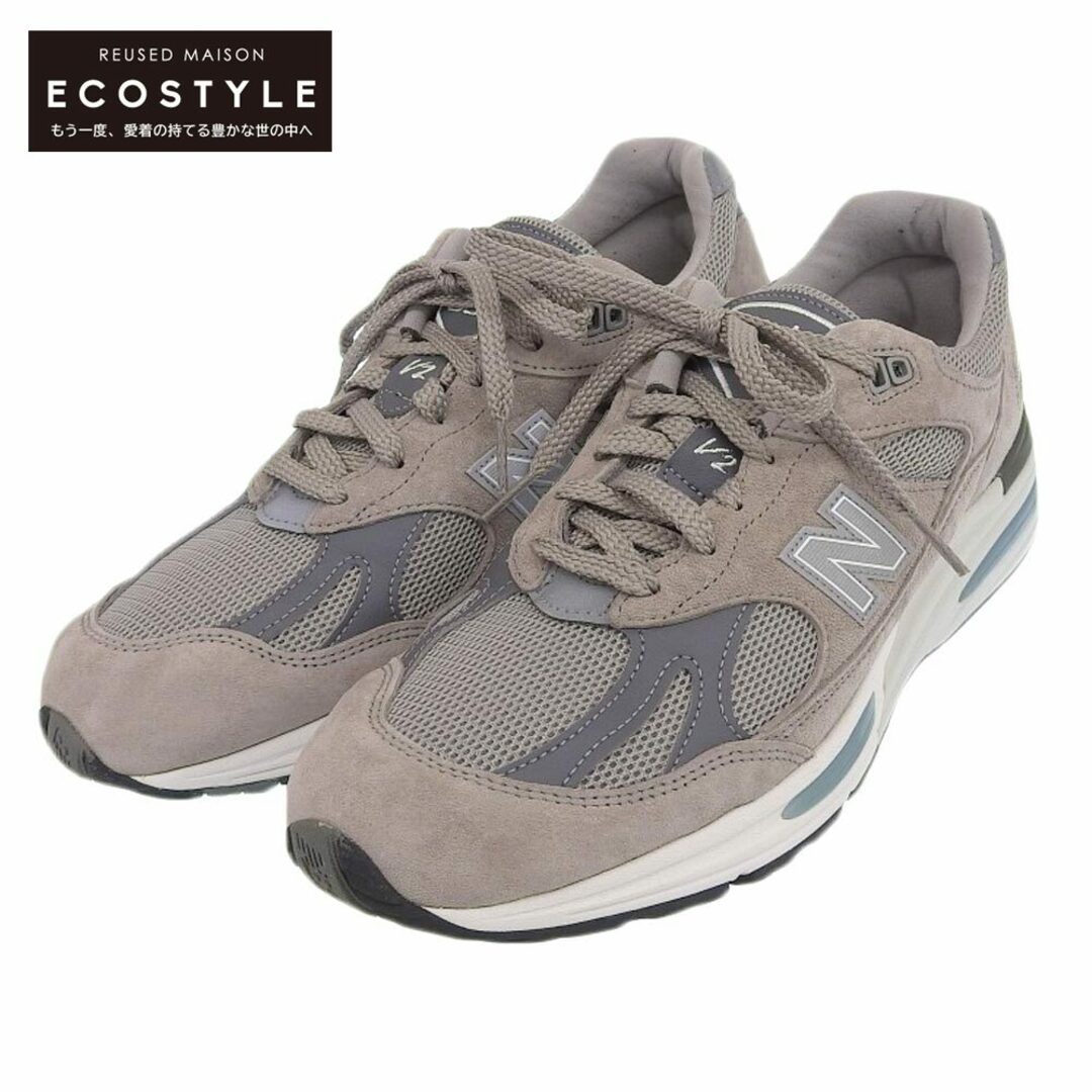 New Balance(ニューバランス)のニューバランス 美品 NEW BALANCE ニューバランス 991 v2 GL2 スニーカー シューズ メンズ グレー 28.5cm D U991GL2 Made in UK 28.5 D メンズの靴/シューズ(その他)の商品写真