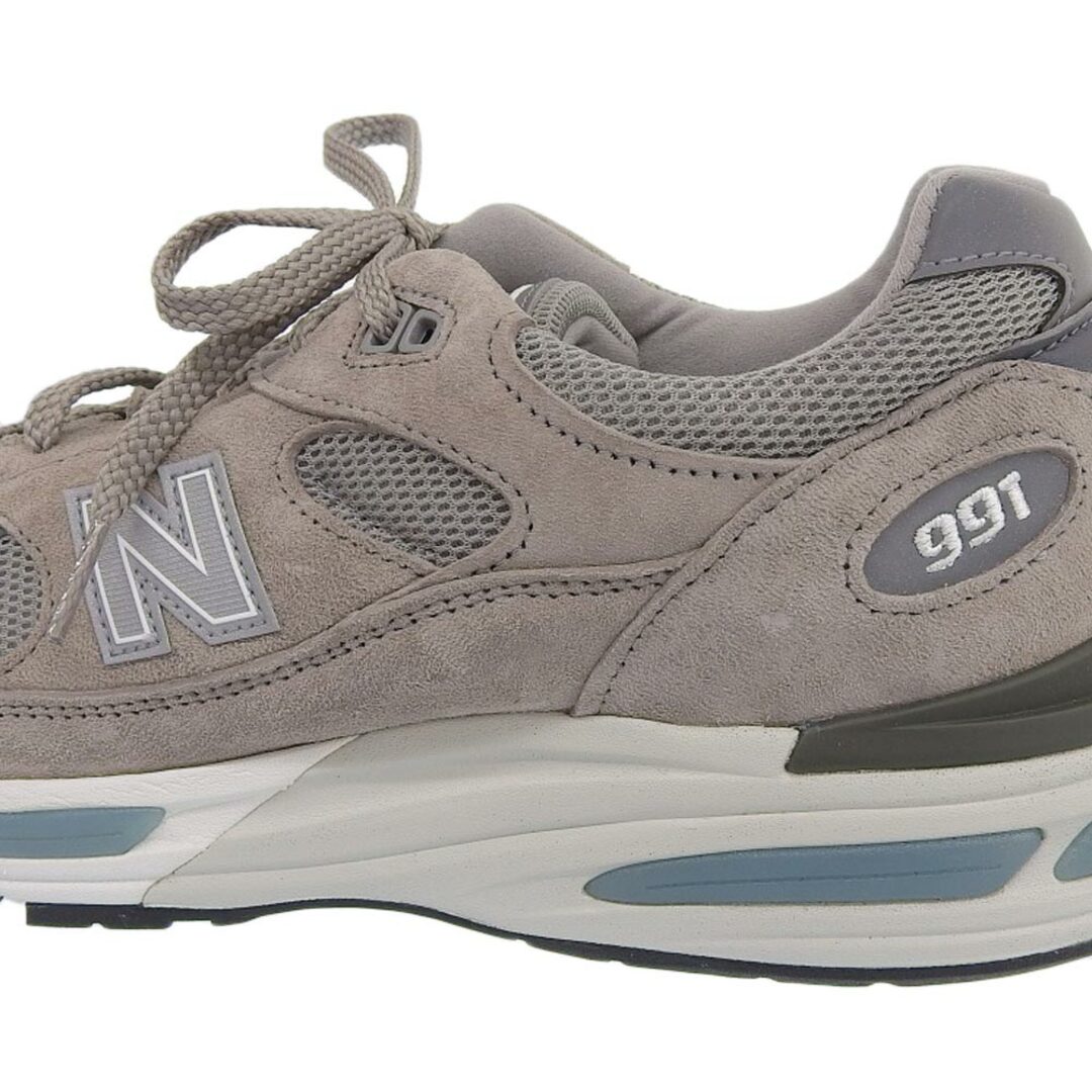 New Balance(ニューバランス)のニューバランス 美品 NEW BALANCE ニューバランス 991 v2 GL2 スニーカー シューズ メンズ グレー 28.5cm D U991GL2 Made in UK 28.5 D メンズの靴/シューズ(その他)の商品写真