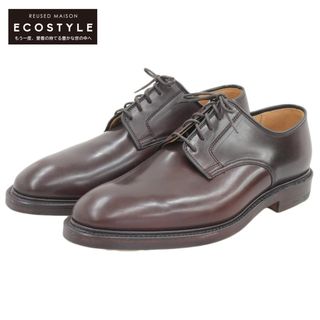 クロケットアンドジョーンズ(Crockett&Jones)のクロケット＆ジョーンズ 新品同様 CROCKETT&JONES クロケット＆ジョーンズ ASHDOWN アッシュダウン コードバン シューズ メンズ バーガンディ 7 1/2E 5134-H16 7 1/2E(その他)