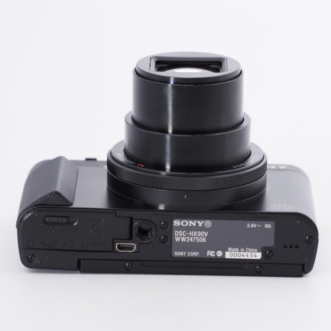 SONY(ソニー)のSONY ソニー デジタルスチルカメラ HX90V 光学30倍ズーム 1820万画素 ブラック Cyber-shot DSC-HX90V BC #9627 スマホ/家電/カメラのカメラ(コンパクトデジタルカメラ)の商品写真