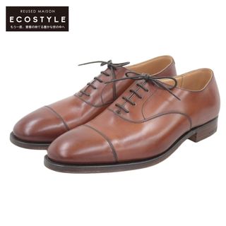 クロケットアンドジョーンズ(Crockett&Jones)のクロケット＆ジョーンズ 新品同様 CROCKETT&JONES クロケット＆ジョーンズ CONNAUGHT コノート カーフ ストレートチップ シューズ メンズ チェスナット 8E 7742-11B 8E(その他)