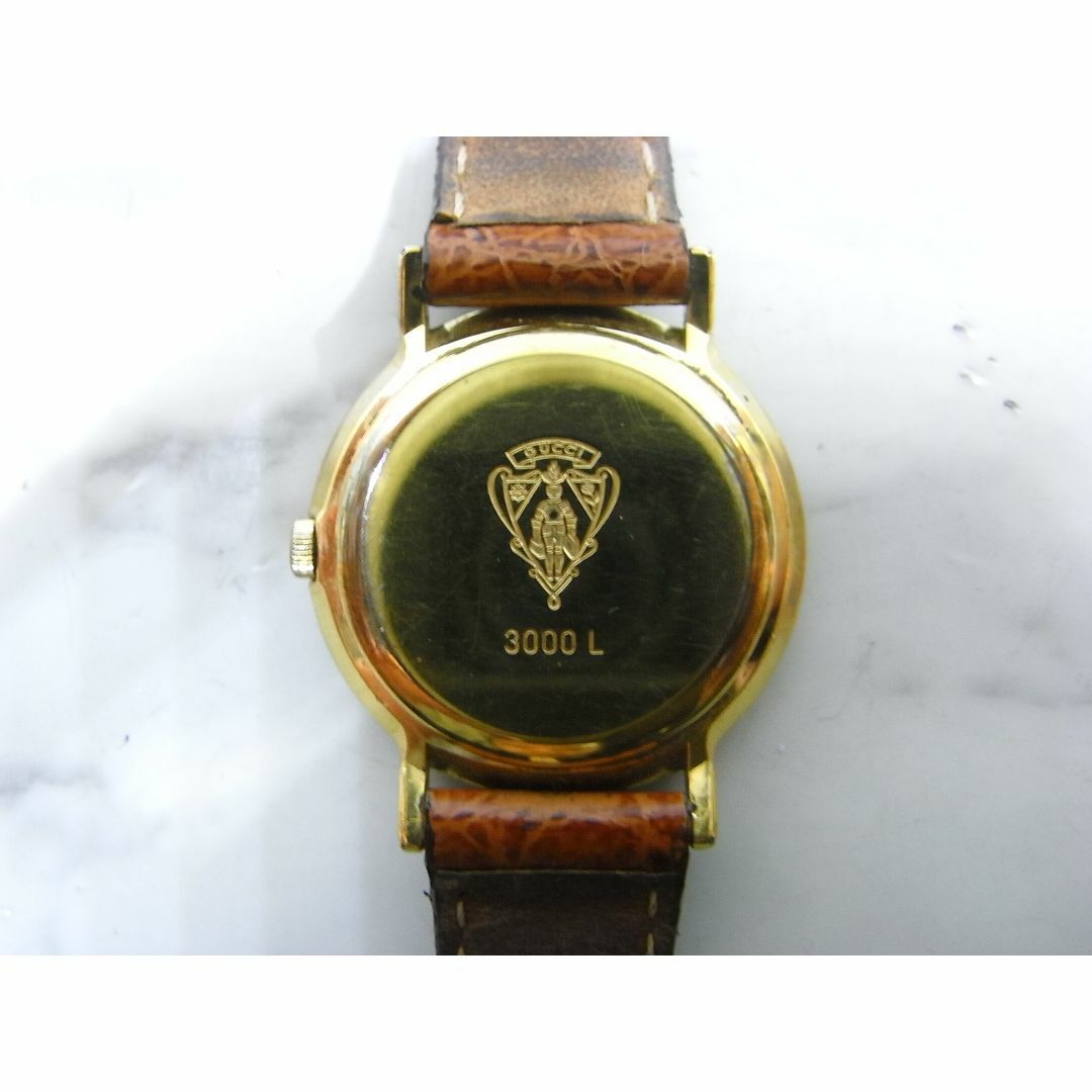 Gucci(グッチ)のヴィンテージ　グッチ　GUCCI　3000L　レディース　ウォッチ レディースのファッション小物(腕時計)の商品写真