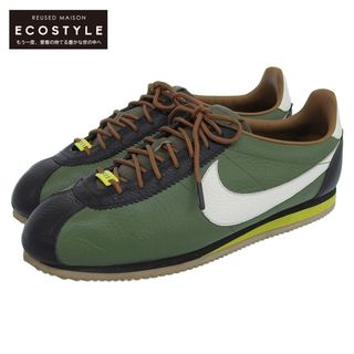 ナイキ(NIKE)のナイキ 美品 NIKE ナイキ NIKEID コルテッツ レザー スニーカー メンズ グリーン 29.5cm AO4693-992 11.5(US)(その他)