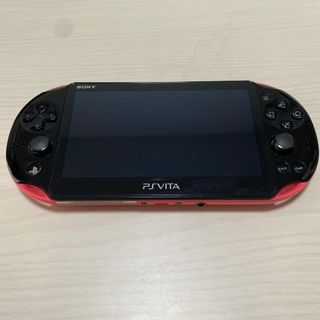 ソニー(SONY)のPlayStationVita本体　PCH-2000 ピンク/ブラック(携帯用ゲーム機本体)