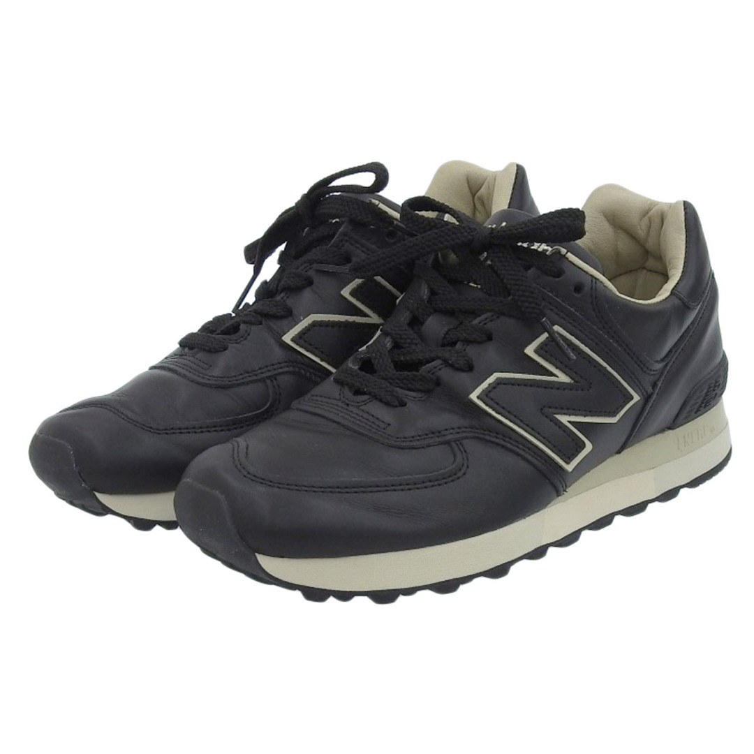 New Balance(ニューバランス)のニューバランス 美品 NEW BALANCE ニューバランス レザー スニーカー シューズ メンズ ブラック 7 1/2D 23FW OU576LKK 7 1/2D メンズの靴/シューズ(その他)の商品写真