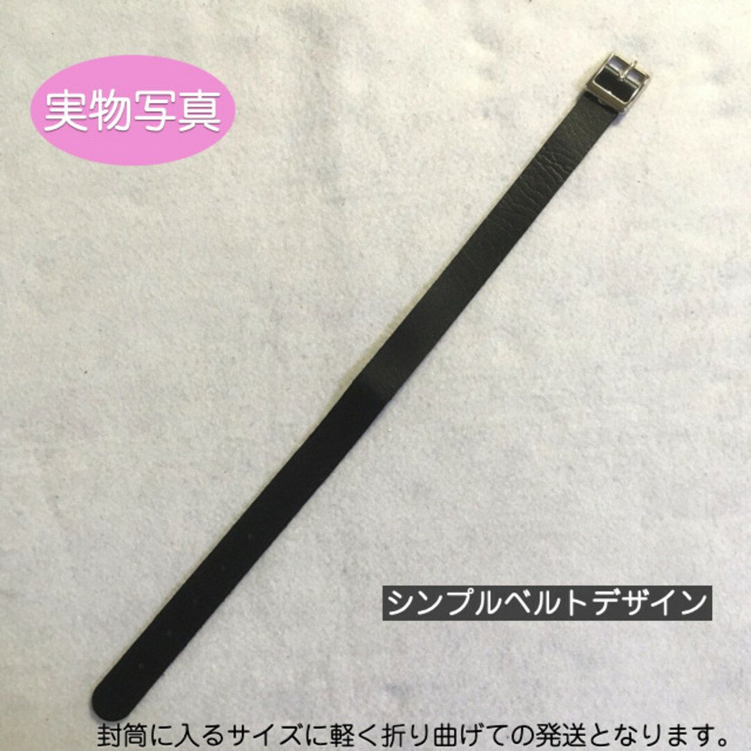 コスプレ ゴシック シンプル バックル ブラック チョーカー ネックレス レディースのアクセサリー(ネックレス)の商品写真