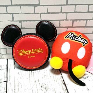 ディズニー(Disney)の限定品ミッキーコインケース　ミッキーまんまるおしりマスコットクリーナー(キャラクターグッズ)