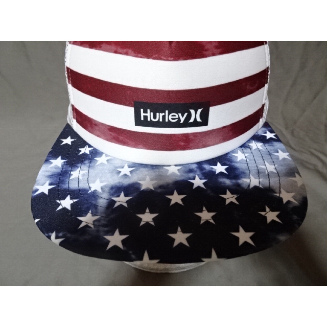 Hurley(ハーレー)のUSA購入 ハーレー【Hurley】アメリカ星条旗デザイン メッシュキャップ メンズの帽子(キャップ)の商品写真