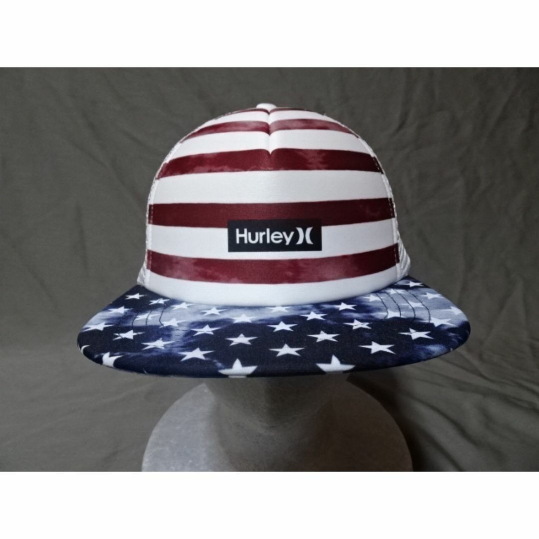 Hurley(ハーレー)のUSA購入 ハーレー【Hurley】アメリカ星条旗デザイン メッシュキャップ メンズの帽子(キャップ)の商品写真