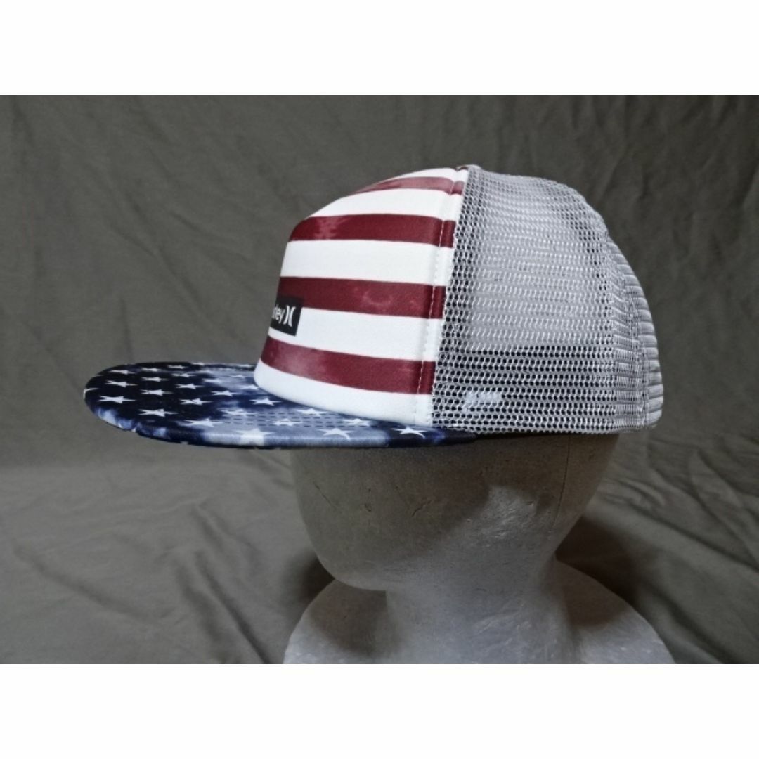 Hurley(ハーレー)のUSA購入 ハーレー【Hurley】アメリカ星条旗デザイン メッシュキャップ メンズの帽子(キャップ)の商品写真