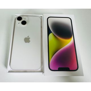 アップル(Apple)のiPhone14 128GB スターライト(スマートフォン本体)