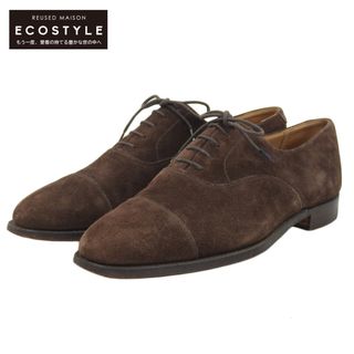 クロケットアンドジョーンズ(Crockett&Jones)のクロケット＆ジョーンズ CROCKETT&JONES クロケット＆ジョーンズ スエード CONNAUGHT コノート シューズ メンズ ブラウン 9E 7742-29 9E(その他)