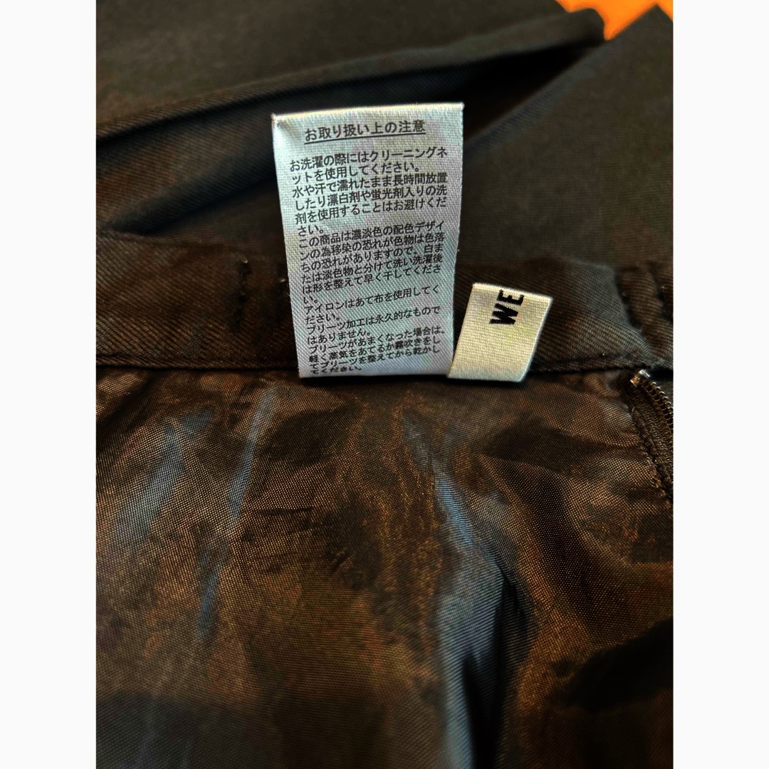 WEGO(ウィゴー)のWEGO 黒 プリーツ スカート S レディースのスカート(ミニスカート)の商品写真
