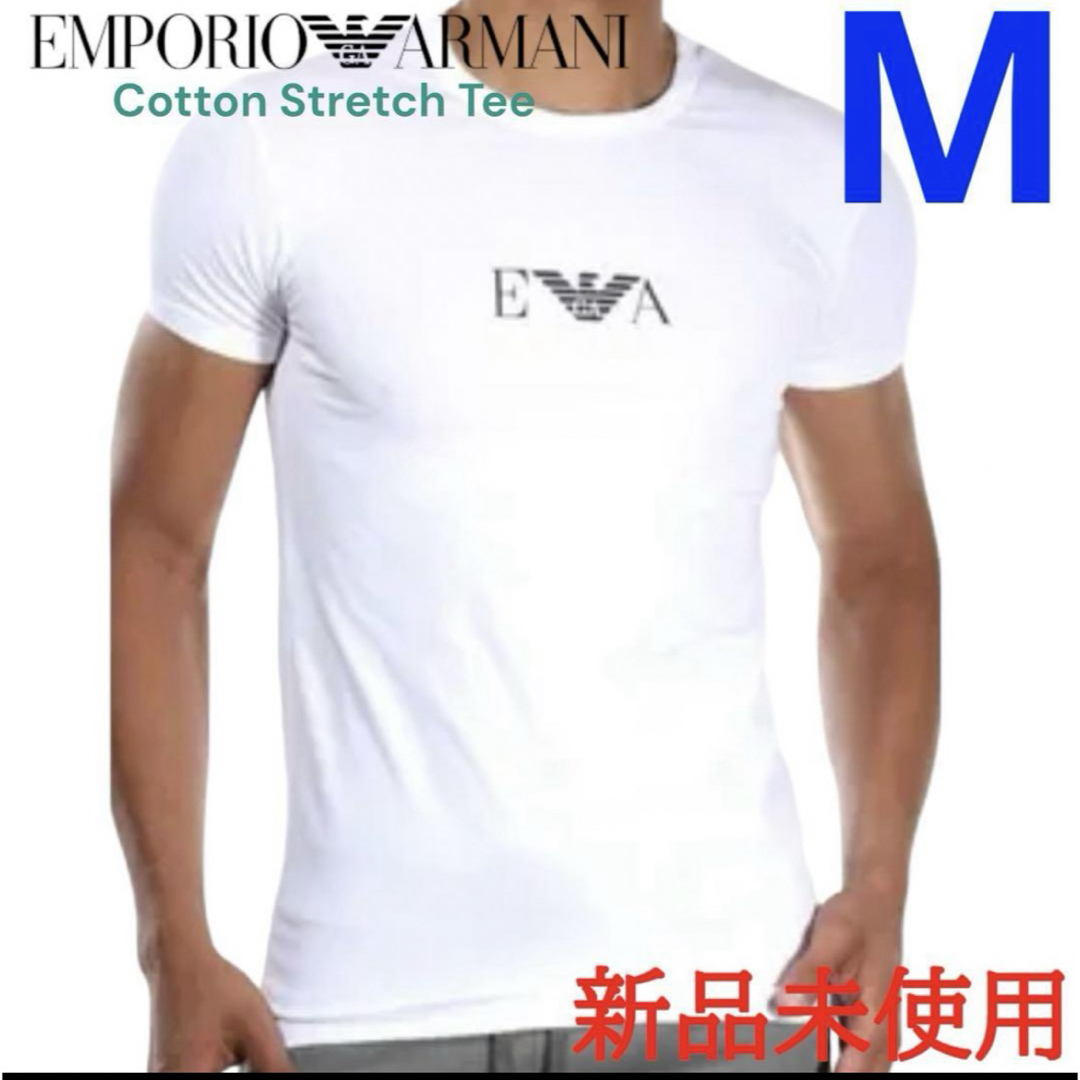 Emporio Armani(エンポリオアルマーニ)の正規品新品！アルマーニ  Tシャツ M！ドルガバ　カルバン 好きにも メンズのトップス(Tシャツ/カットソー(半袖/袖なし))の商品写真