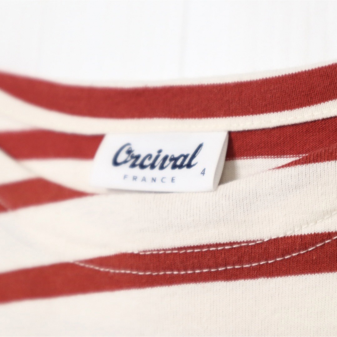 ORCIVAL(オーシバル)のORCIVAL BOAT NECK SHORT SLEEVE BORDER レディースのトップス(Tシャツ(半袖/袖なし))の商品写真