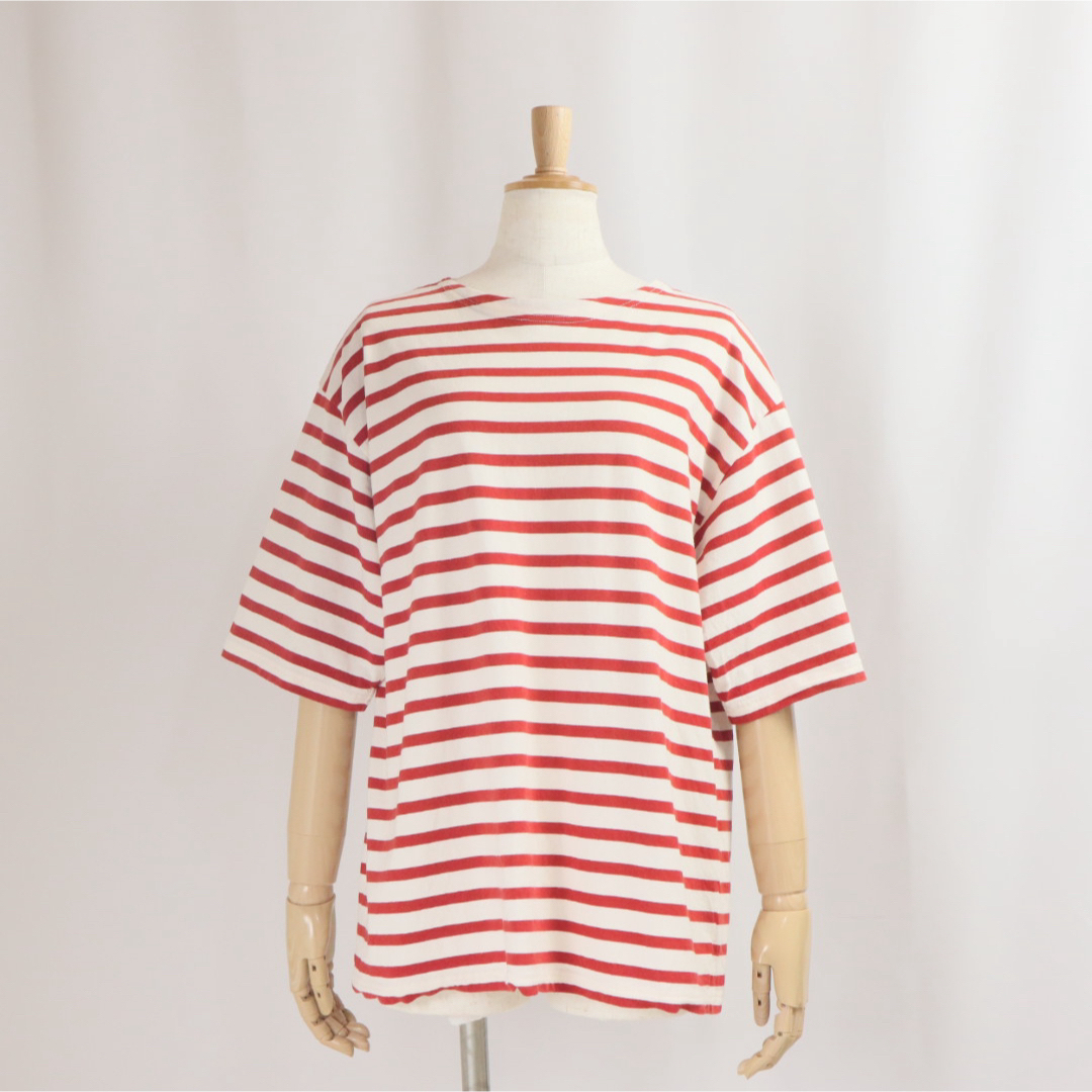 ORCIVAL(オーシバル)のORCIVAL BOAT NECK SHORT SLEEVE BORDER レディースのトップス(Tシャツ(半袖/袖なし))の商品写真