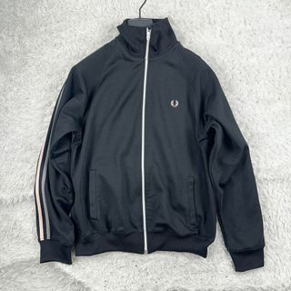 フレッドペリー(FRED PERRY)のじょりん様専用フレッドペリートラックジャージ 刺繍ロゴ ツインテープ Mブラック(ジャージ)