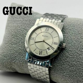 Gucci - グッチ ビンテージ 腕時計　5200M クォーツ　日付カレンダー　シルバー