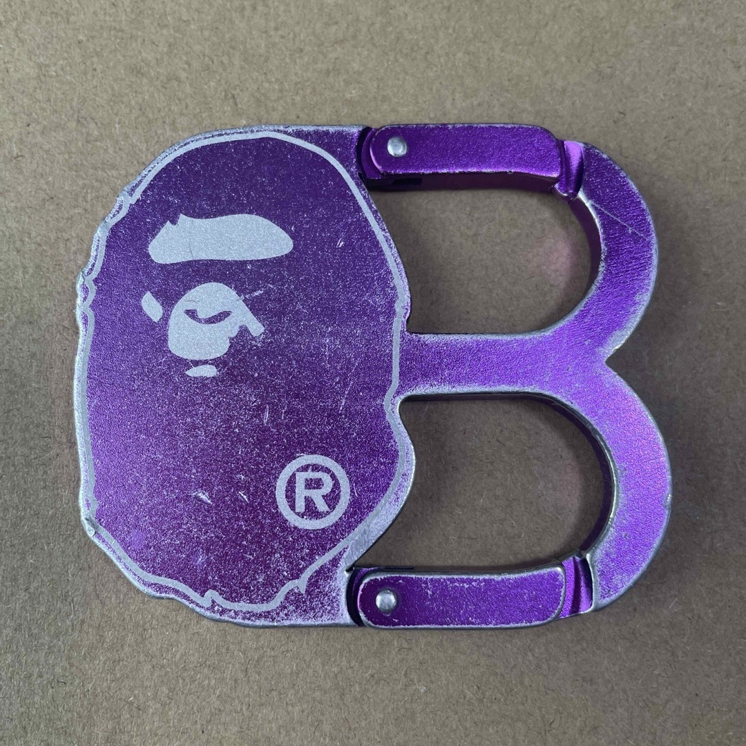 A BATHING APE(アベイシングエイプ)のA BATHING APE   エイプ   カラビナ メンズのファッション小物(キーホルダー)の商品写真