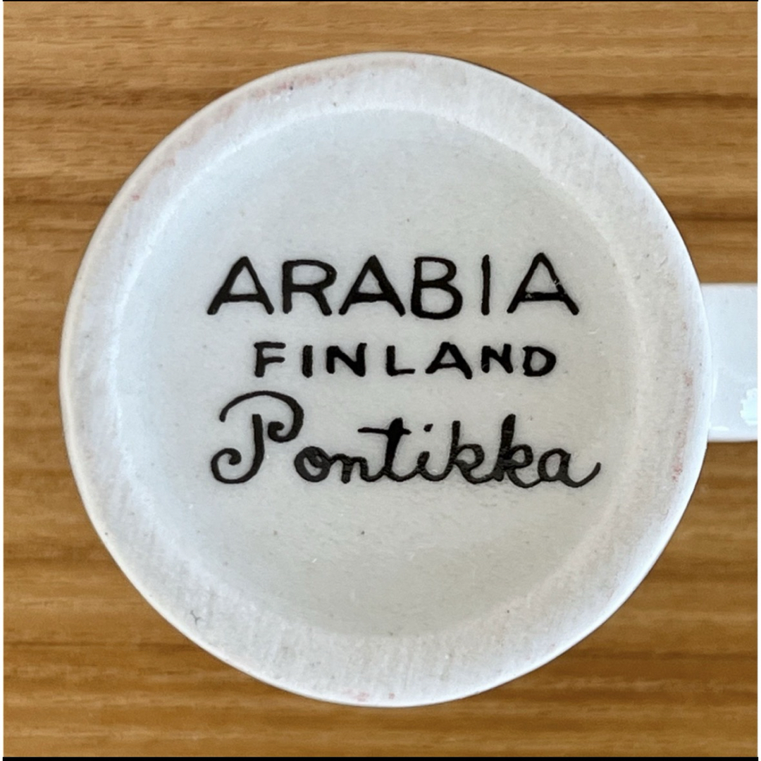 ARABIA(アラビア)の【希少品】ARABIA Pontikka/ ポンティッカ ショット用ミニマグ インテリア/住まい/日用品のキッチン/食器(食器)の商品写真